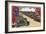 Mao Reviews His Army, The Line up in Tanks as He Drives Past and Salutes-null-Framed Premium Giclee Print