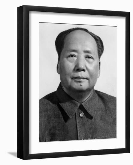 Mao Zedong, Chinese Communist Revolutionary and Leader, C1950S-null-Framed Photographic Print