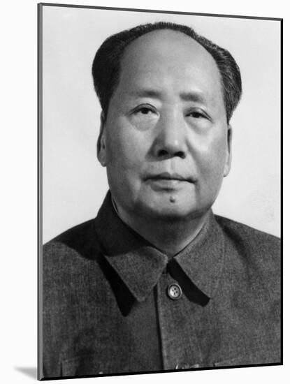 Mao Zedong, Chinese Communist Revolutionary and Leader, C1950S-null-Mounted Photographic Print