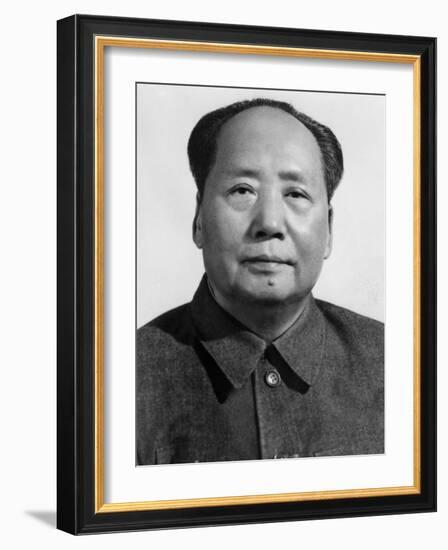 Mao Zedong, Chinese Communist Revolutionary and Leader, C1950S-null-Framed Photographic Print