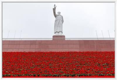 Mao Zedong Statue Chengdu Sichuan Province China Photographic Print Paul Souders Art Com