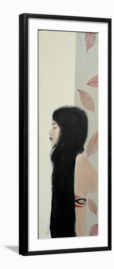 Maori Woman Study 3, 2015-Susan Adams-Framed Giclee Print