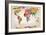 Map 5-Mark Ashkenazi-Framed Giclee Print