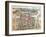 Map and View of Szczecin from Civitates Orbis Terrarum-null-Framed Giclee Print
