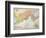 Map: Eastern Canada-null-Framed Giclee Print