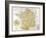 Map: France-null-Framed Giclee Print