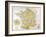 Map: France-null-Framed Giclee Print