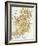 Map: Ireland, C1890-null-Framed Giclee Print