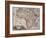 Map of Africa, 1688-Science Source-Framed Giclee Print