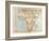 Map of Africa, 1872-null-Framed Giclee Print