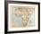 Map of Africa, 1872-null-Framed Giclee Print