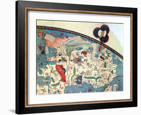 Map of Africa, after an Original of 1447-null-Framed Giclee Print