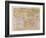 Map of Africa by Paolo Forlani Veronese-null-Framed Giclee Print