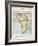 Map of Africa Which Illustrates the Travels of Livingstone Stanley and Cameron-null-Framed Photographic Print