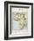 Map of Africa Which Illustrates the Travels of Livingstone Stanley and Cameron-null-Framed Photographic Print