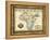 Map of Africa-Vision Studio-Framed Stretched Canvas