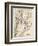 Map of Agentina, Uruguay, and Paraguay in the 1870s-null-Framed Giclee Print