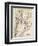 Map of Agentina, Uruguay, and Paraguay in the 1870s-null-Framed Giclee Print