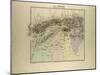 Map of Algeria and Tunisia 1896-null-Mounted Giclee Print