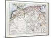 Map of Algeria Morocco and Tunisia 1899-null-Mounted Giclee Print
