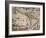 Map of America by Gerardo Mercatore, 1512-1594-null-Framed Giclee Print