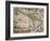 Map of America by Gerardo Mercatore, 1512-1594-null-Framed Giclee Print