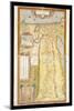 Map of Ancient Egypt, 1584-Abraham Ortelius-Mounted Giclee Print