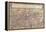 Map of Ancient Rome from Civitates Orbis Terrarum-null-Framed Premier Image Canvas