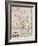 'Map of Angevin Dominions', 1902-FS Weller-Framed Giclee Print