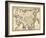 Map of Asia, c.1839-Samuel Augustus Mitchell-Framed Art Print