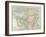 Map of Asia, with Special Reference to Siberia and Central Asia-Encyclopaedia Britannica-Framed Art Print