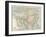 Map of Asia, with Special Reference to Siberia and Central Asia-Encyclopaedia Britannica-Framed Art Print