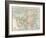 Map of Asia, with Special Reference to Siberia and Central Asia-Encyclopaedia Britannica-Framed Art Print