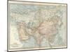 Map of Asia, with Special Reference to Siberia and Central Asia-Encyclopaedia Britannica-Mounted Art Print