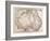 Map of Australia, 1872-null-Framed Giclee Print