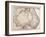 Map of Australia, 1872-null-Framed Giclee Print