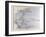 Map of Australia, 1872-null-Framed Giclee Print