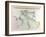 Map of Australia, 1872-null-Framed Giclee Print