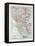 Map of Austria-Hungary Greece Serbia Bosnia and Herzegovina Romania Bulgaria Macedonia Montenegro a-null-Framed Premier Image Canvas