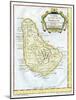 Map of Barbados, C1764-null-Mounted Giclee Print