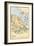 Map of Battle of Yorktown where the British Army Was Defeated by the American and French, c.1781-null-Framed Giclee Print