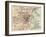 Map of Boston (C. 1900), Maps-Encyclopaedia Britannica-Framed Art Print