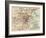 Map of Boston (C. 1900), Maps-Encyclopaedia Britannica-Framed Art Print