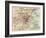 Map of Boston (C. 1900), Maps-Encyclopaedia Britannica-Framed Art Print