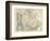 Map of British North America, or the Dominion of Canada, 1870s-null-Framed Giclee Print