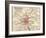 Map of Brussels (C. 1900), Maps-Encyclopaedia Britannica-Framed Art Print