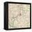 Map of Calcutta (C. 1900), Maps-Encyclopaedia Britannica-Framed Stretched Canvas