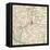 Map of Calcutta (C. 1900), Maps-Encyclopaedia Britannica-Framed Stretched Canvas