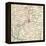 Map of Calcutta (C. 1900), Maps-Encyclopaedia Britannica-Framed Stretched Canvas