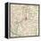 Map of Calcutta (C. 1900), Maps-Encyclopaedia Britannica-Framed Stretched Canvas